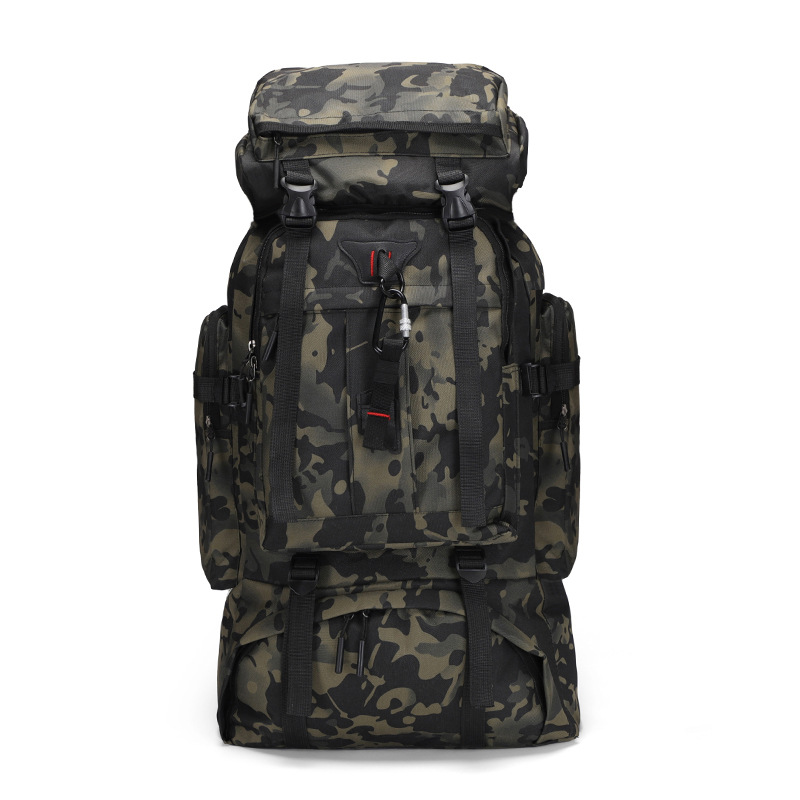80L Large Capacity Waterproof Camouflage for Outdoor Tactical Backpack