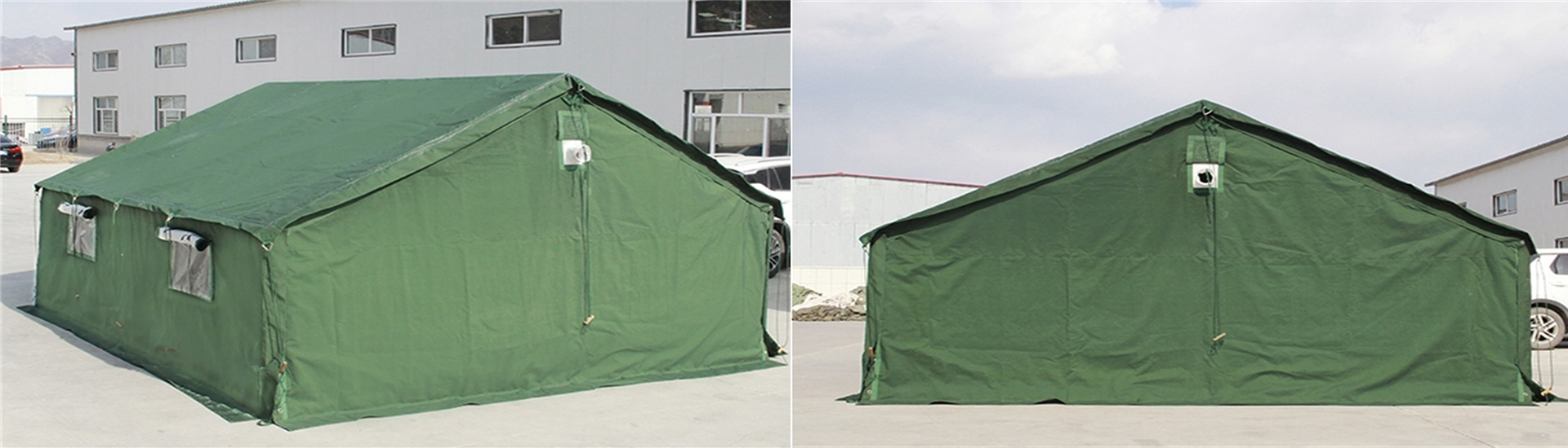 army tents