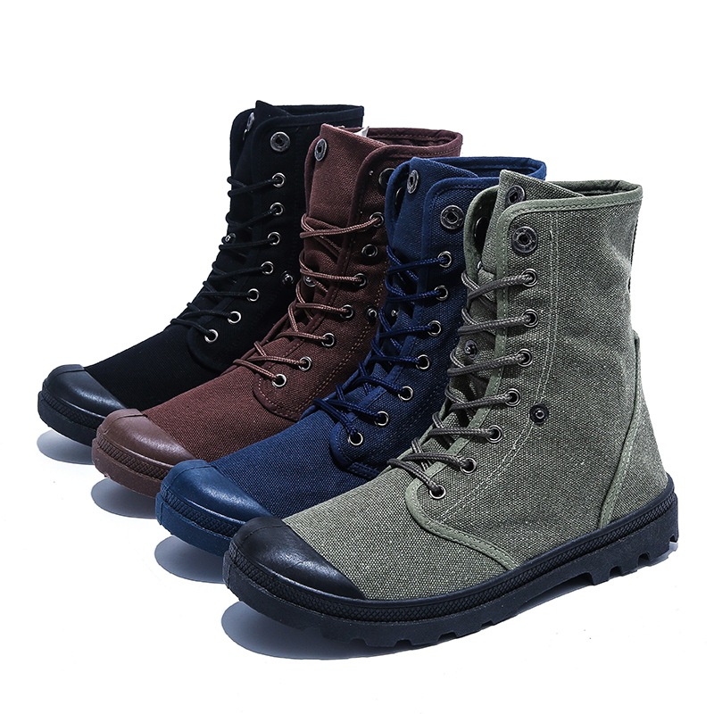 canvas boots