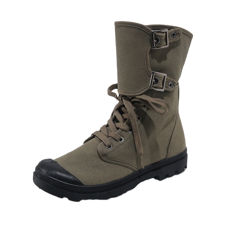 canvas boots